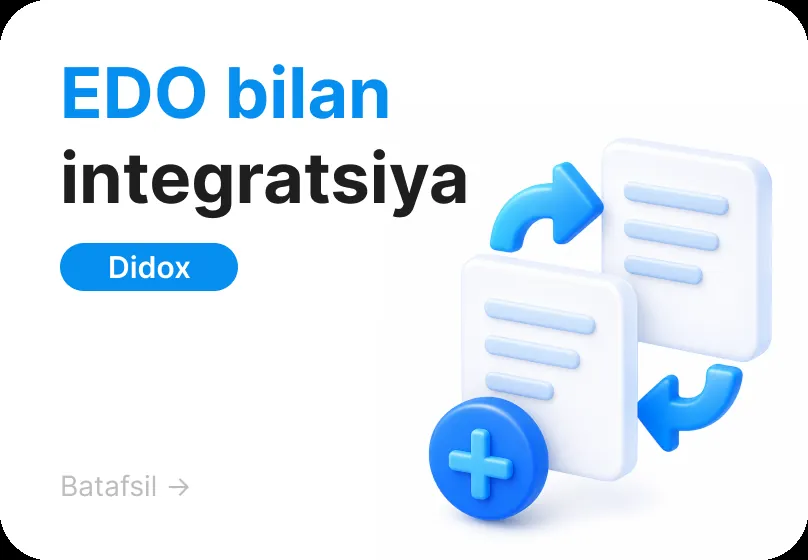 EDO bilan integratsiya